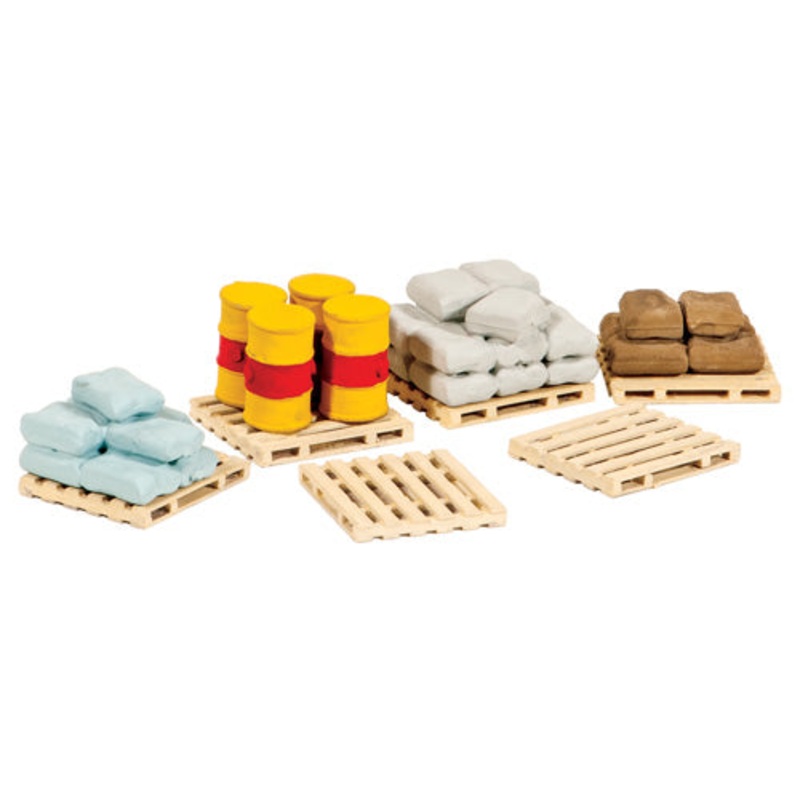 PECO RATIO 221 PALLETS SACKS AND BARRELS