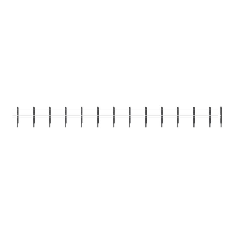 PECO RATIO 423 GWR WIRE LINESIDE FENCING 00 SCALE