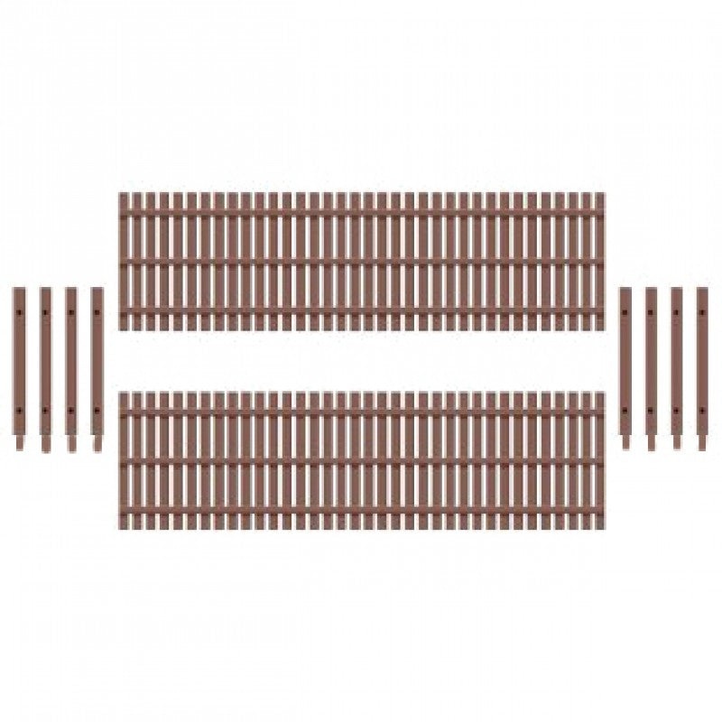 PECO RATIO 437 WOODEN FENCING MODERN STYLE