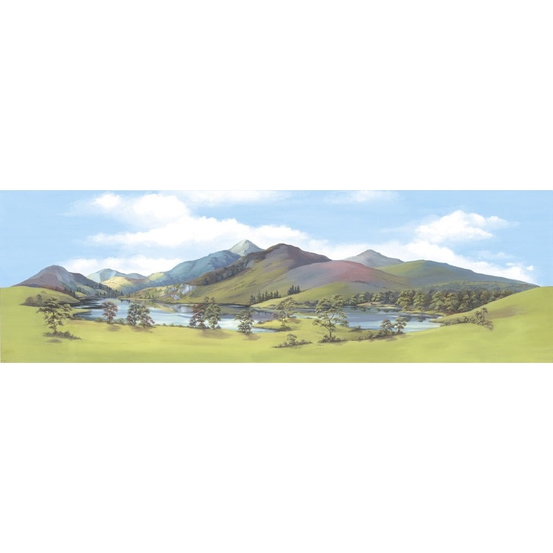 PECO SCENE BACKGROUNDS SK-11 MOUNTAIN LAKE