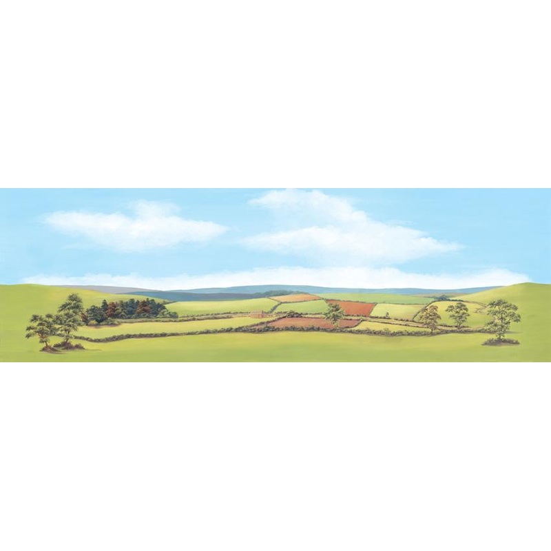 PECO SCENE BACKGROUNDS SK-12 LARGE COUNTRY LANDSCAPE