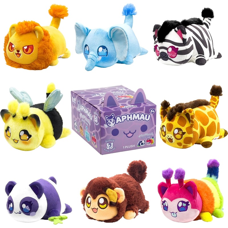 APHMAU 65555 MYSTERY 6 INCH PLUSH SAFARI EDITION