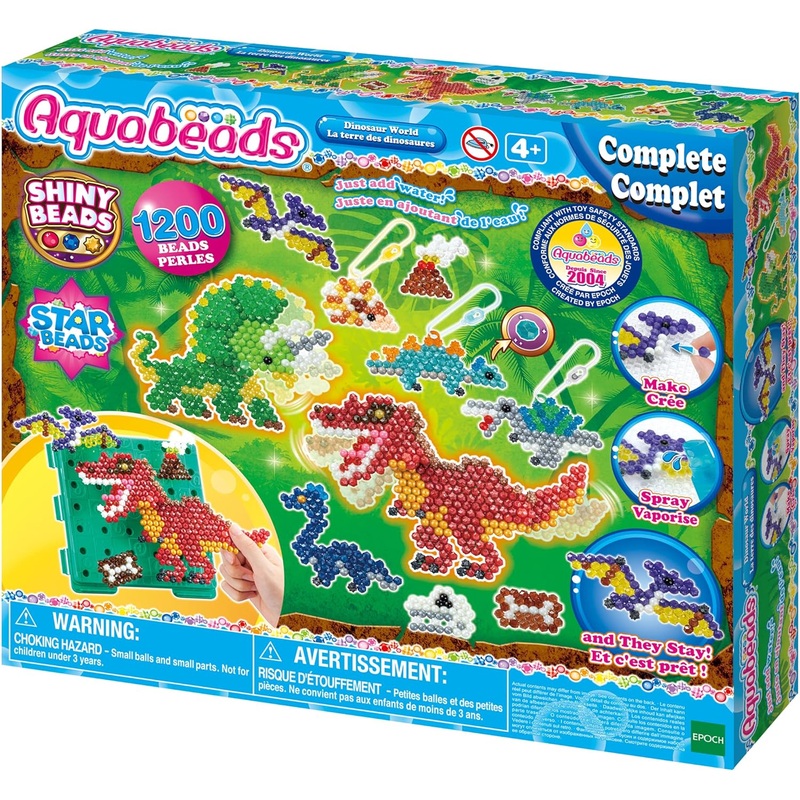 AQUABEADS 31994 DINOSAUR WORLD SET