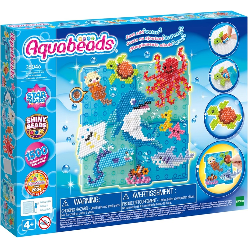 AQUABEADS 35046 OCEAN SPLASH SCENE SET
