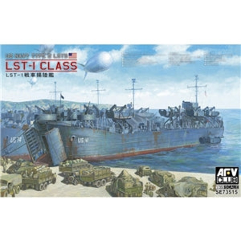 ARV CLUB SE73515 US Navy LST-1 Class WWII Landing Ship  1/350 SCALE