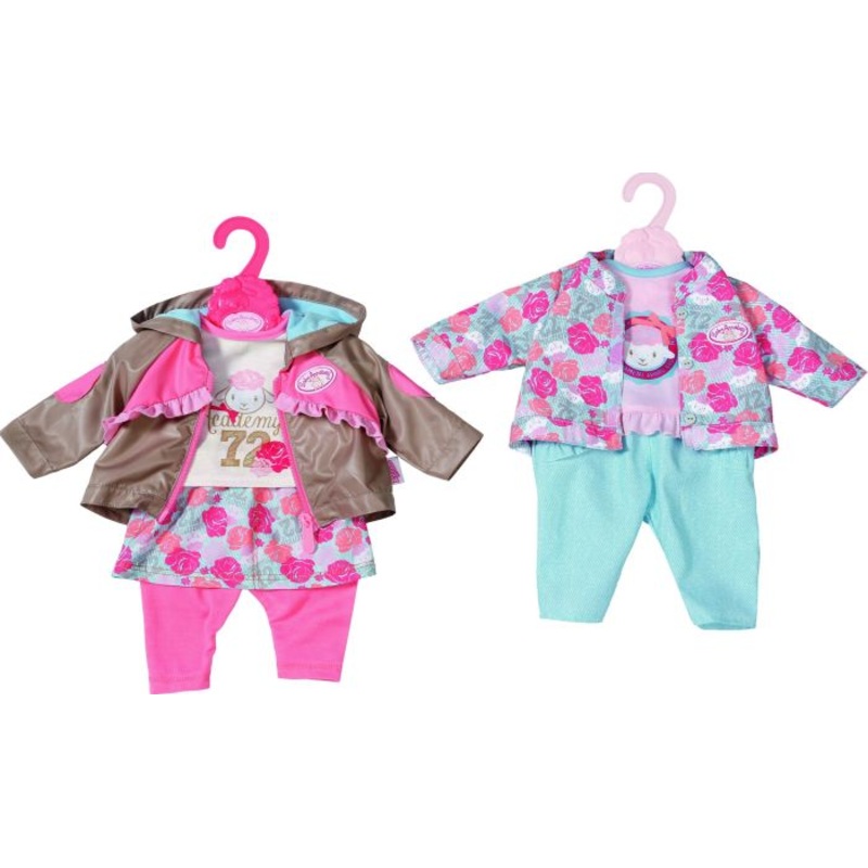 BABY ANNABELL 701973 ACTIVE JEANS SET (Design may vary, one supplied)