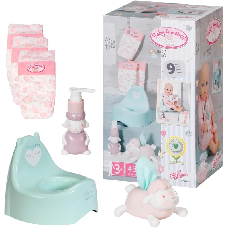 BABY ANNABELL 706602 POTTY SET