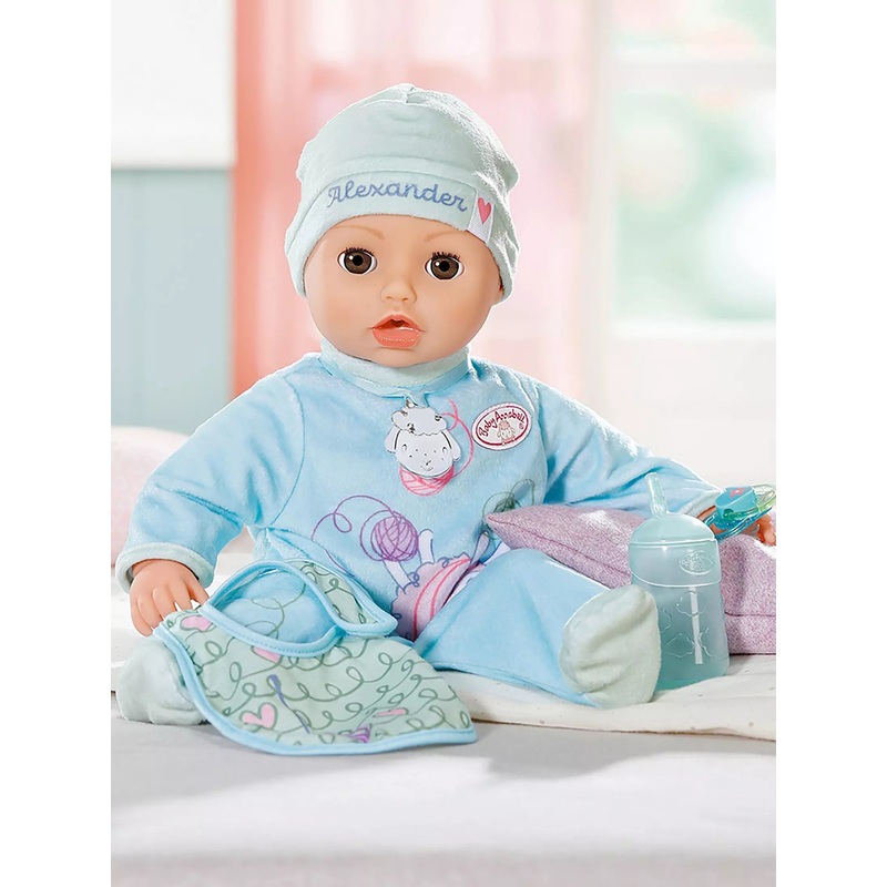 BABY ANNABELL 706633 INTERACTIVE ACTIVE ALEXANDER 43CM DOLL