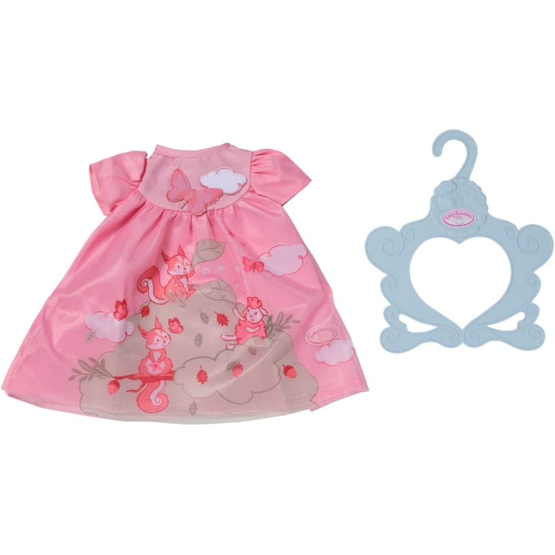 BABY ANNABELL 709603 PINK DRESS 43CM