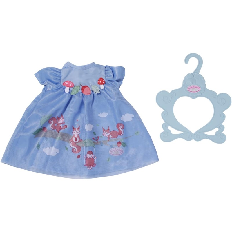 BABY ANNABELL 709610 BLUE DRESS 43cm