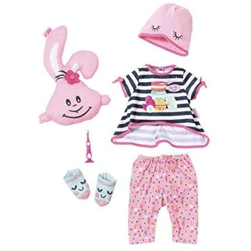 BABY BORN 824627 SLEEPOVER DOLL OUTFIT