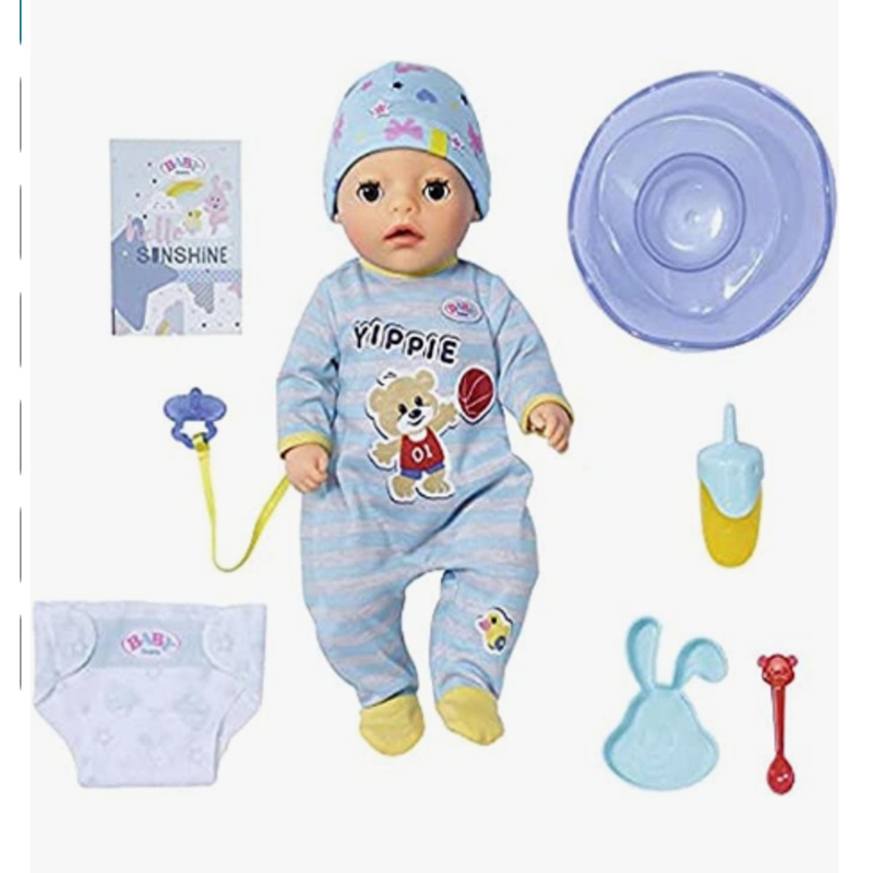 BABY BORN 831977 LITTLE BOY DOLL 36CM