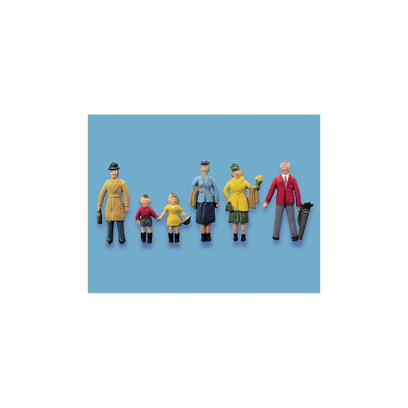 PECO MODELSCENE 5057 PASSENGERS STANDING SET A  OO SCALE FIGURES