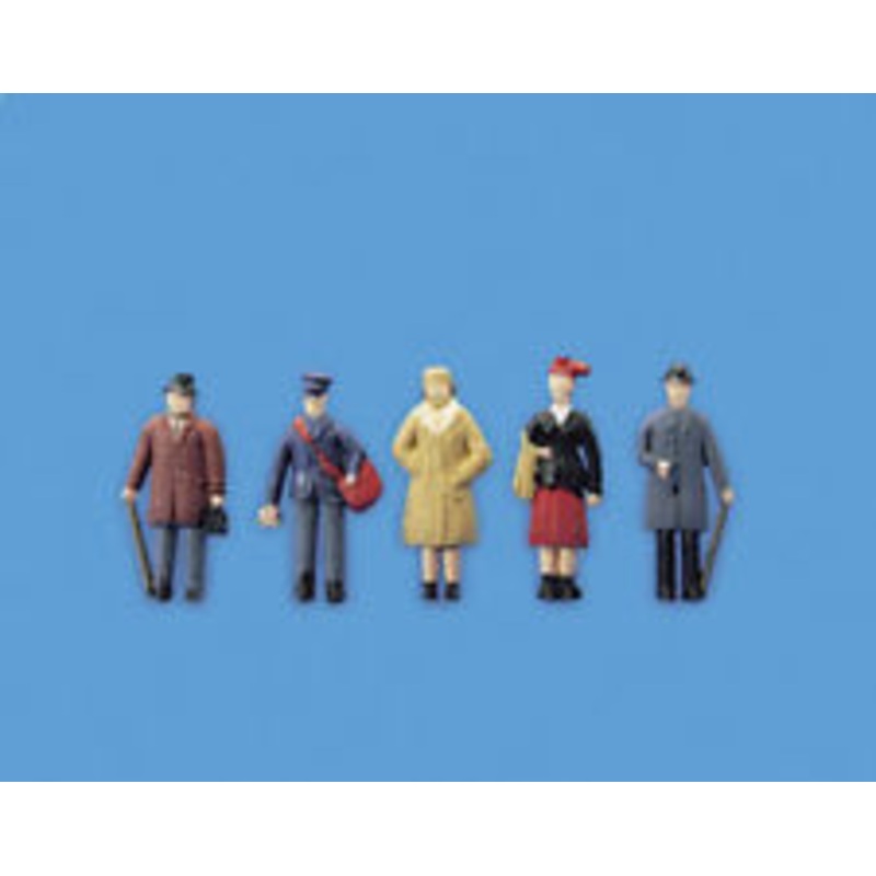 PECO MODELSCENE 5058 PASSENGERS STANDING  OO SCALE FIGURES