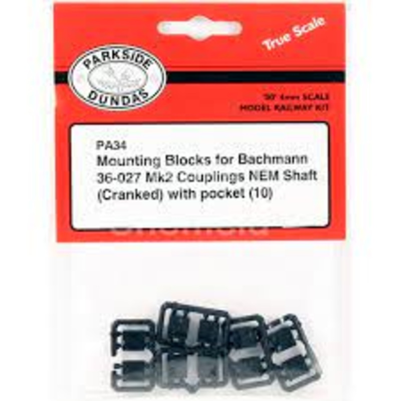 PECO PARKSIDE  MODELS PA34 MOUNTING BLOCK X 10