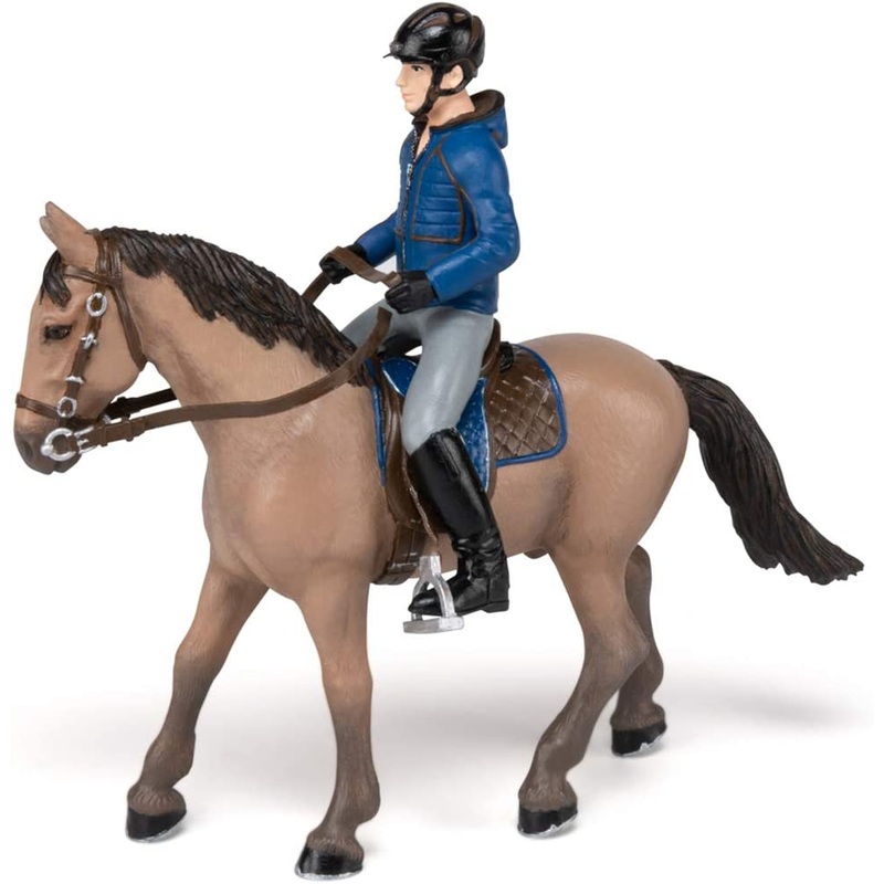 PAPO 51565 WALKING HORSE WITH MALE RIDER