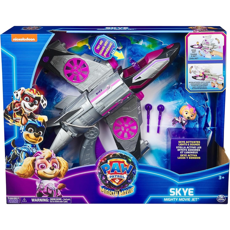 PAW PATROL 20142981 SKYE MIGHTY MOVIE JET