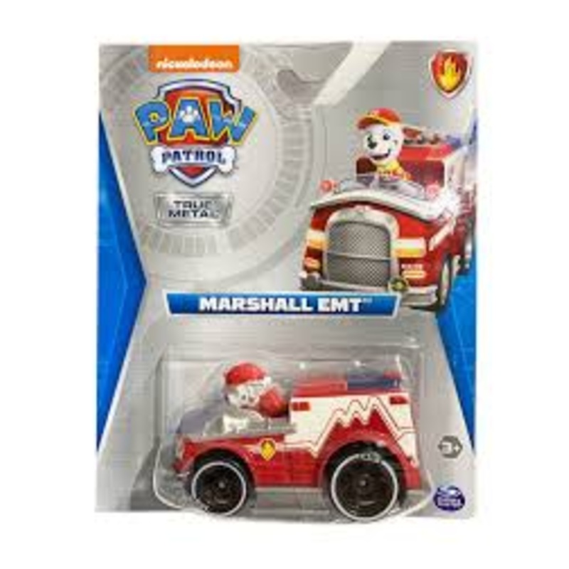 PAW PATROL 49120840 TRUE METAL DIE CAST VEHICLE MARSHAL EMT