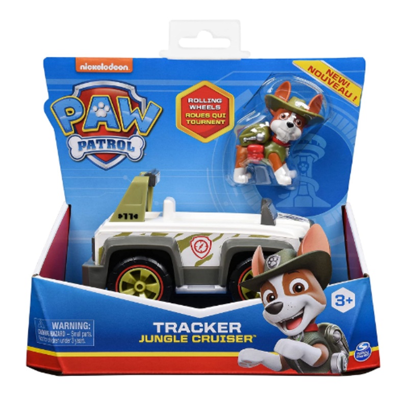 PAW PATROL 6061801 TRACKER WITH JUNGLE CRUISER