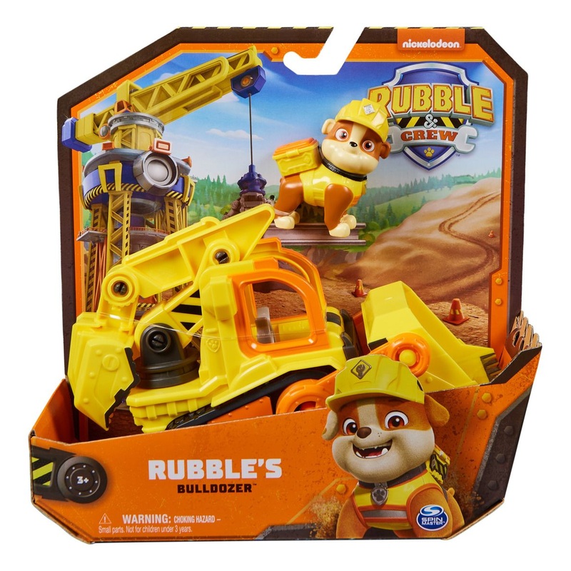 PAW PATROL RUBBLE AND CREW RUBBLES BULLDOZER