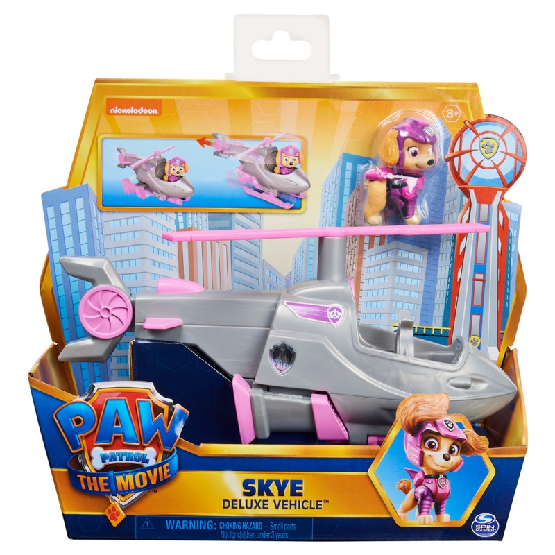 PAW PATROL THE MOVIE 20130066 SKYE DELUXE VEHICLE