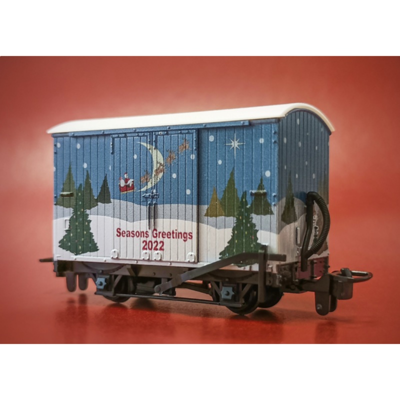 PECO GR-908 L&B 14 TON VAN CHRISTMAS 2022 SPECIAL NO 2 LTD EDITION   OO9 SCALE