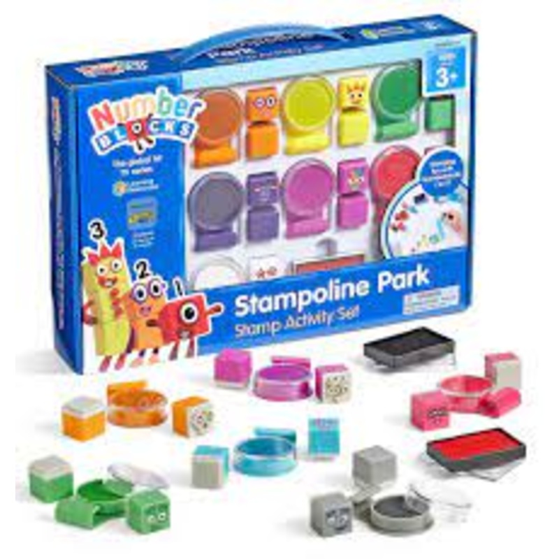 NUMBERBLOCKS STAMPOLINE PARK STAMP ACTIVITY SET