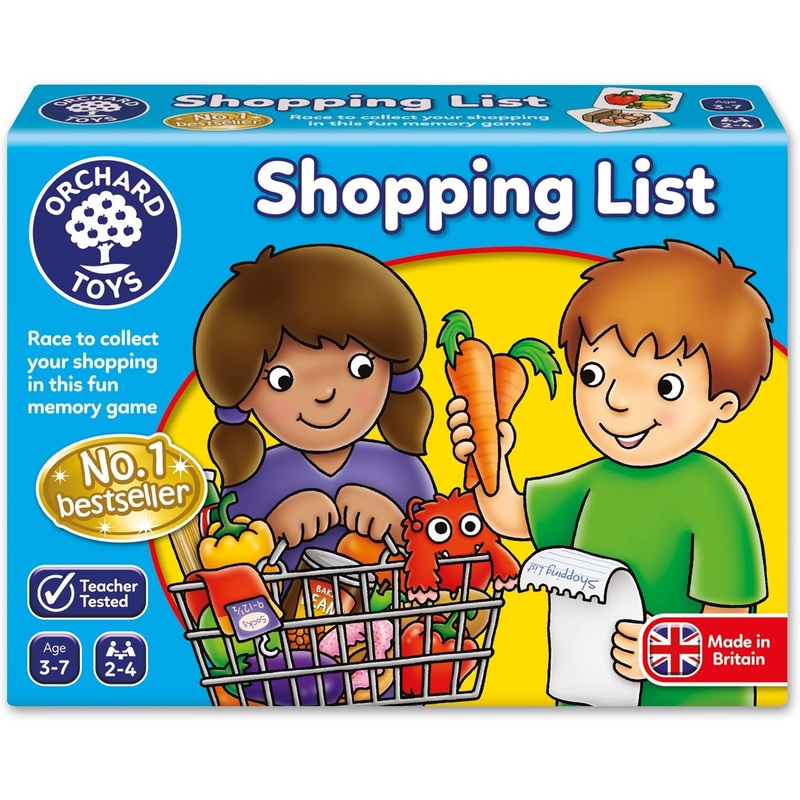 ORCHARD TOYS 003 SHOPPING LIST GAME