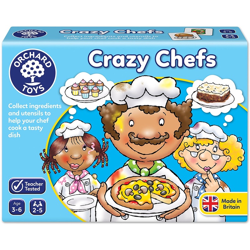 ORCHARD TOYS 017 CRAZY CHEFS GAME