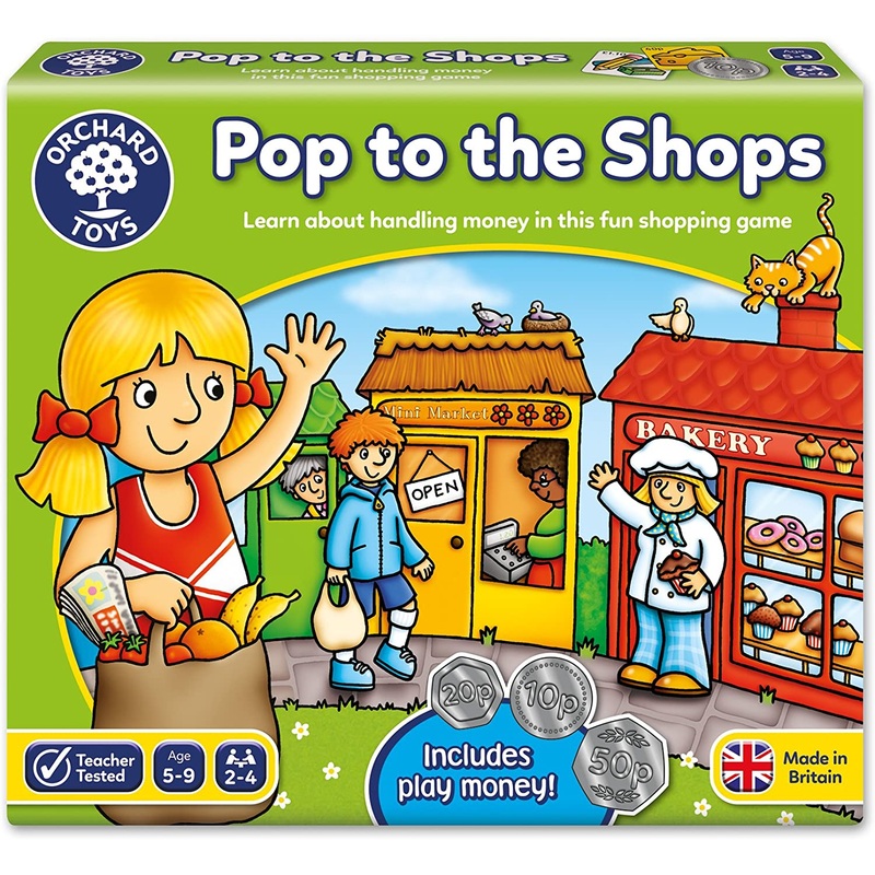 ORCHARD TOYS 030 POP TO THE SHOPS GAME