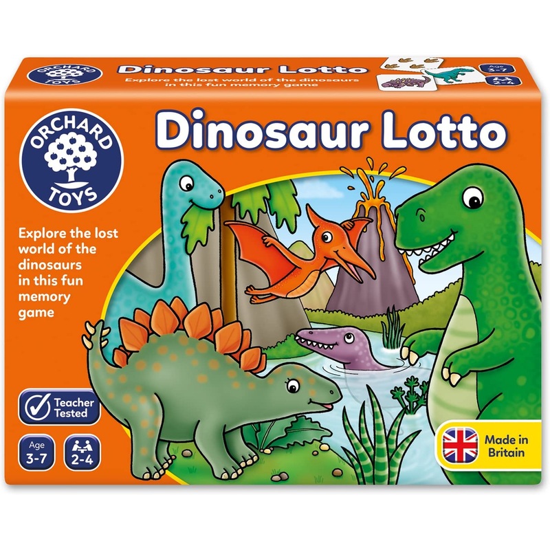 ORCHARD TOYS 036 DINOSAUR LOTTO GAME