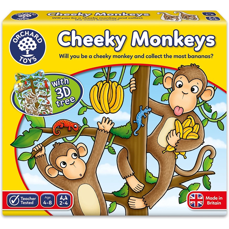ORCHARD TOYS 068 CHEEKY MONKEYS GAME