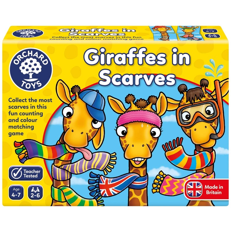 ORCHARD TOYS 070 GIRAFFES IN SCARVES GAME