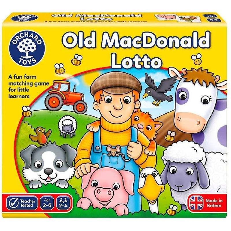 ORCHARD TOYS 071 OLD MACDONALD LOTTO GAME