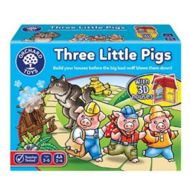 ORCHARD TOYS 081 THREE LITTLE PIGS GAME
