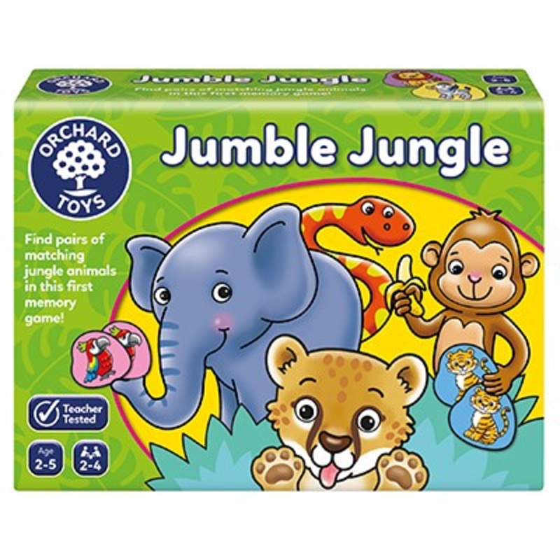 ORCHARD TOYS 107 JUMBLE JUNGLE GAME