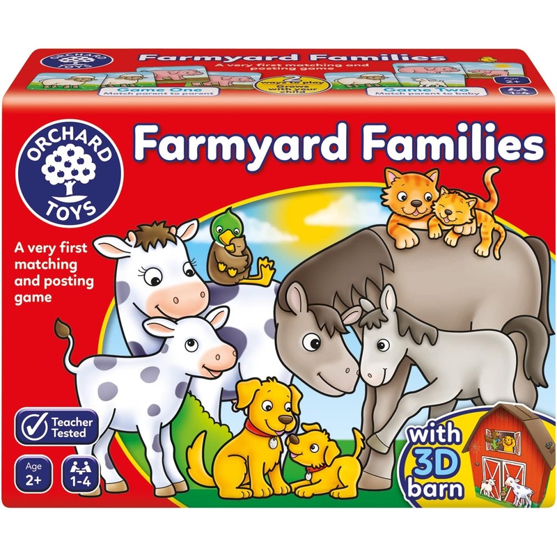 ORCHARD TOYS 117 FARMYARD FAMILIES GAME