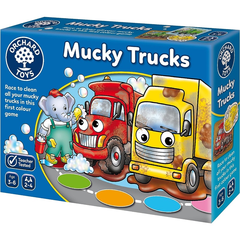 ORCHARD TOYS 118 MUCKY TRUCKS GAME