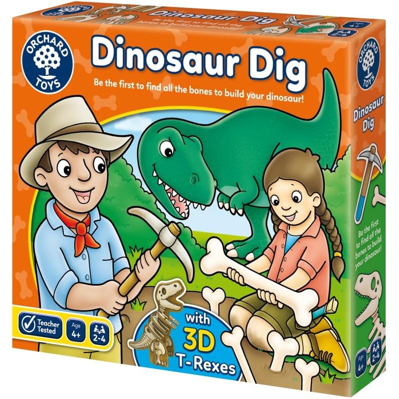 ORCHARD TOYS 124 DINOSAUR DIG GAME