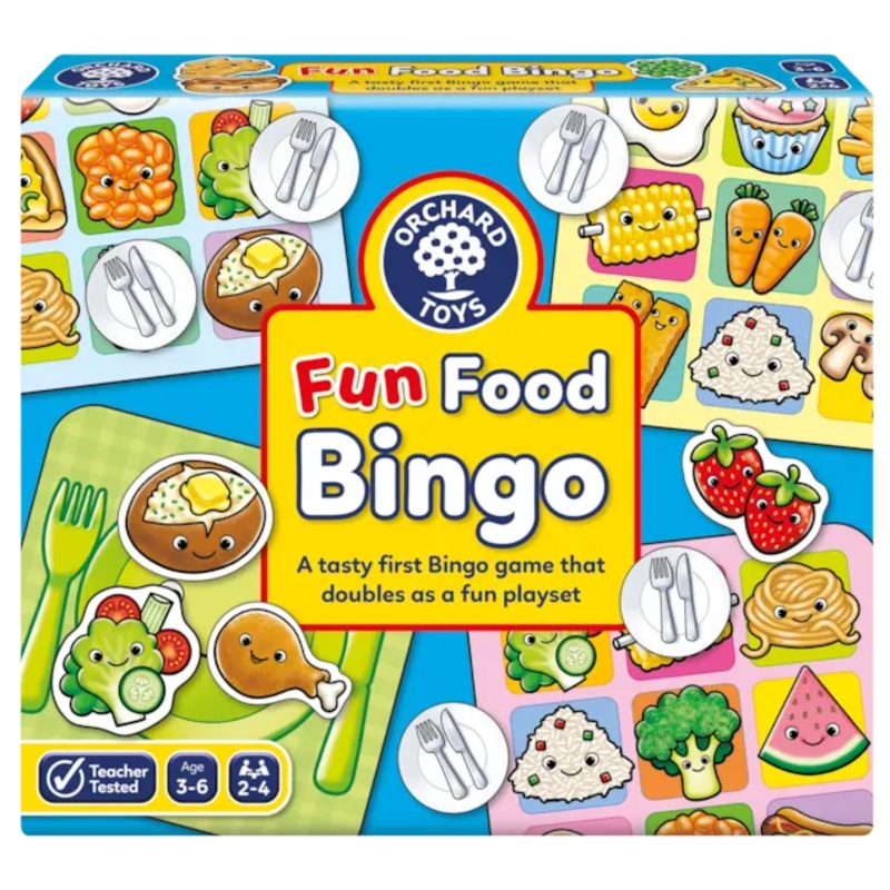 ORCHARD TOYS 128 FUN FOOD BINGO GAME