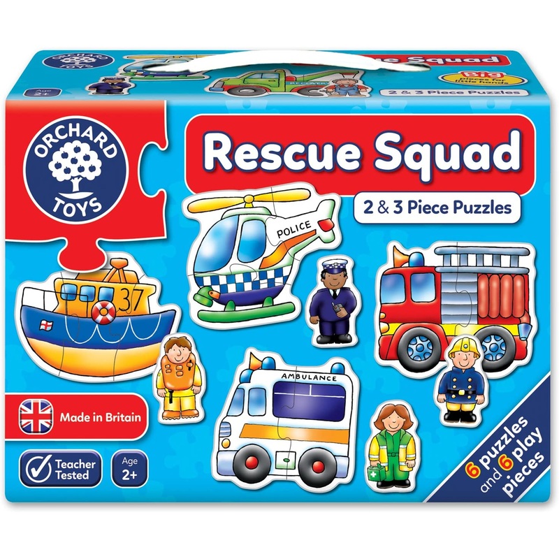 ORCHARD TOYS 204 RESCUE SQUAD JIGSAW PUZZLES
