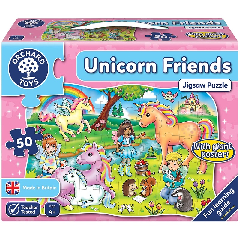 ORCHARD TOYS 291 UNICORN FRIENDS PUZZLE