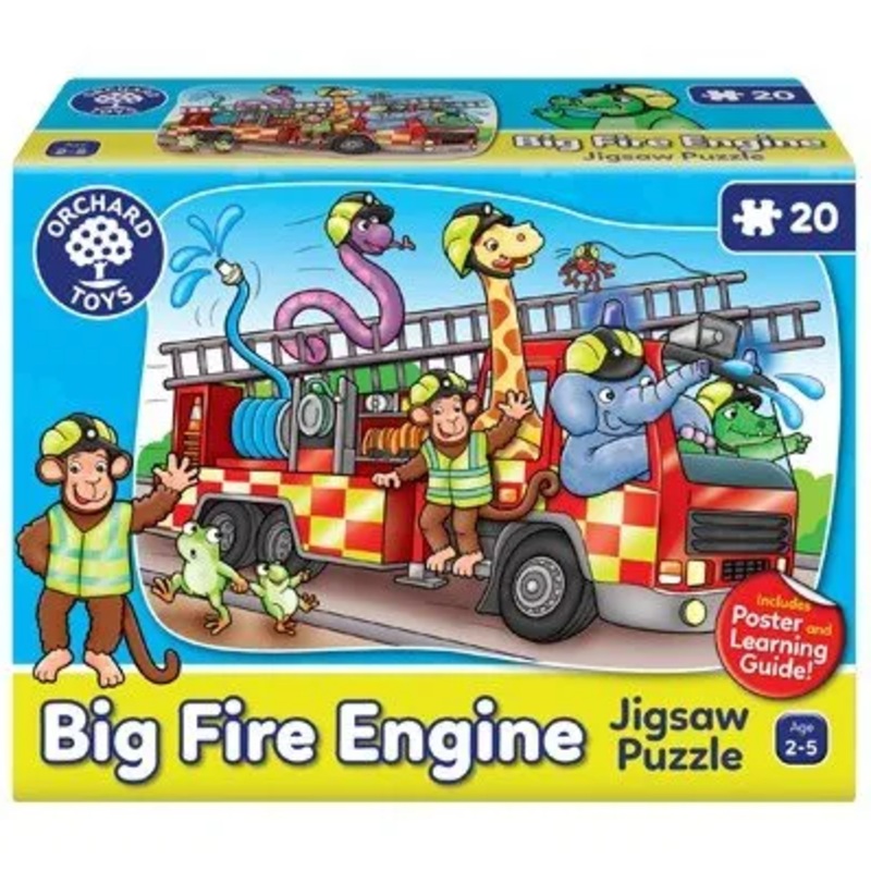 ORCHARD TOYS 303 BIG FIRE ENGINE JIGSAW PUZZLE