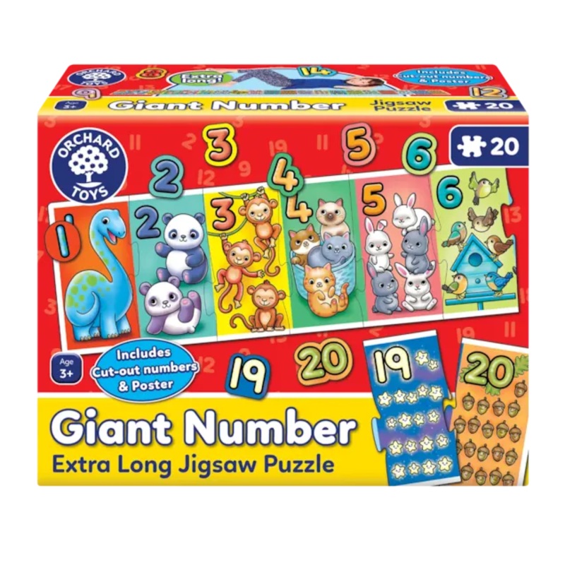 ORCHARD TOYS 306 GIANT NUMBER JIGSAW PUZZLES