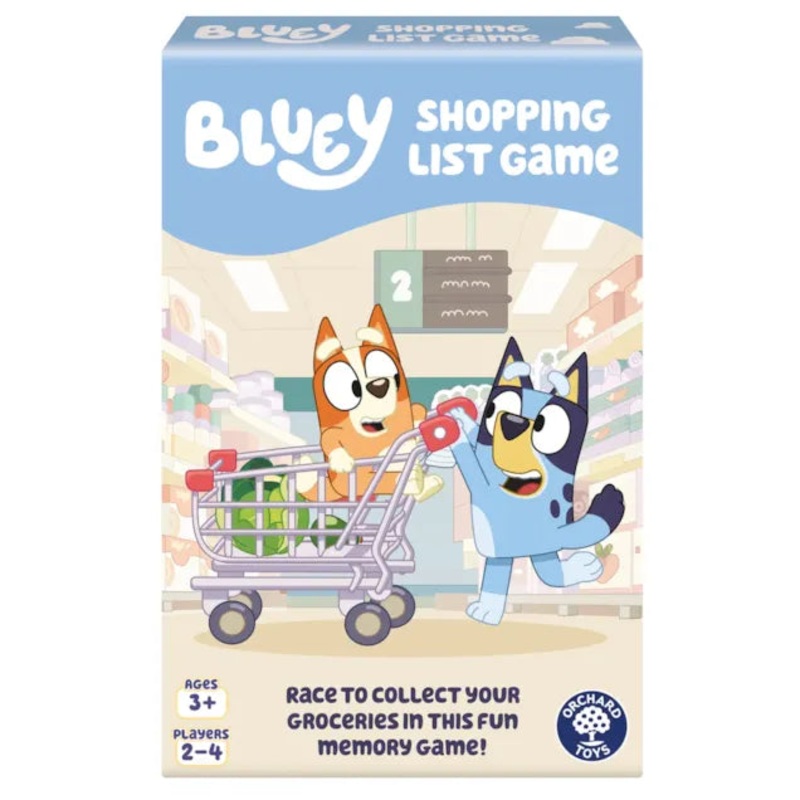 ORCHARD TOYS 850 BLUEY SHOPPING LIST GAME