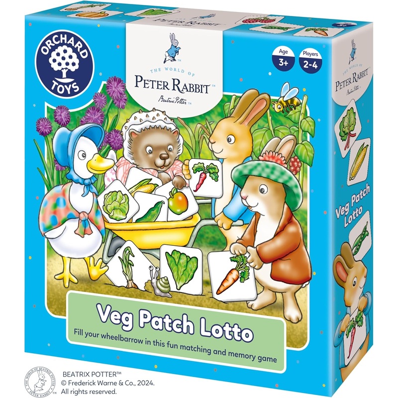 ORCHARD TOYS WPR005 PETER RABBIT VEG PATCH LOTTO GAME