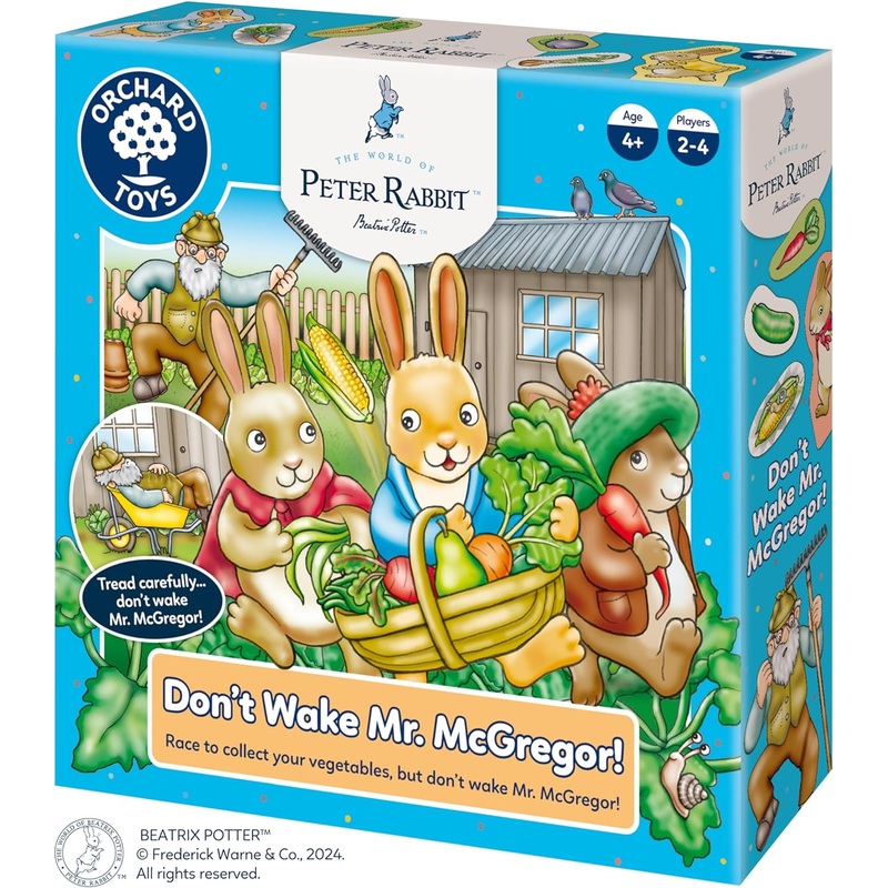 ORCHARD TOYS WPR006 PETER RABBIT DONT WAKE MR MCGREGOR! GAME