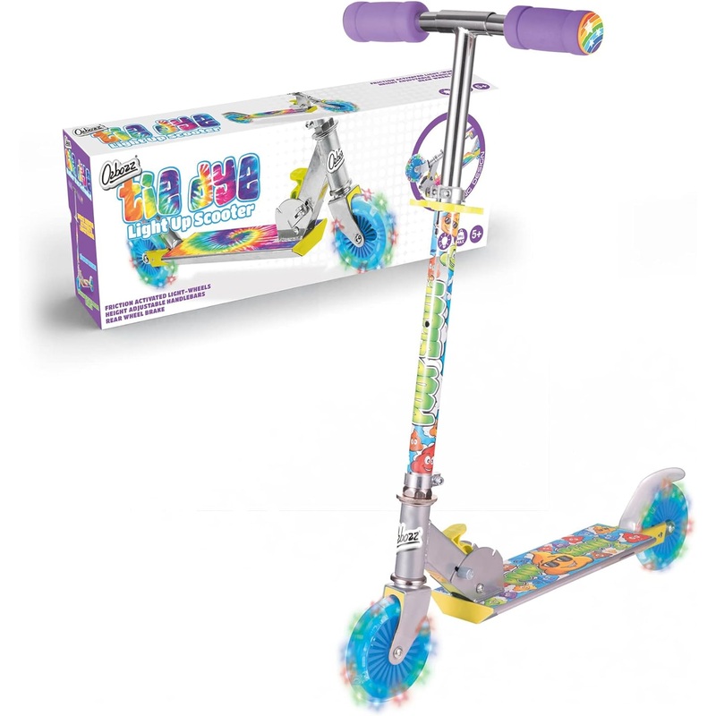 OZBOZZ SV20890 TIE DIE LIGHT UP SCOOTER