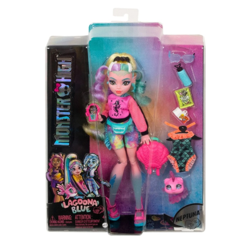 MONSTER HIGH HHK55 LAGOONA BLUE DOLL