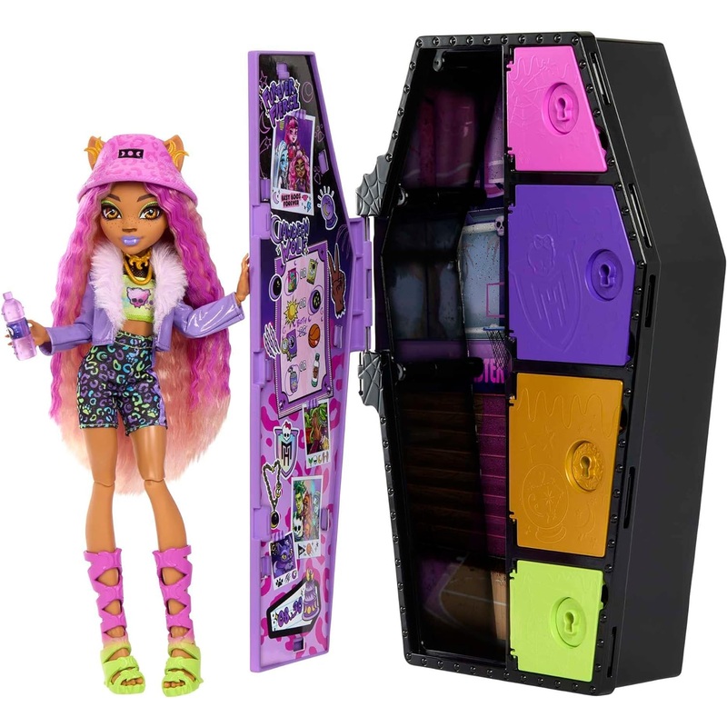 MONSTER HIGH HKY61 SKULLTIMATE SECRETS CLAWDEEN WOLF